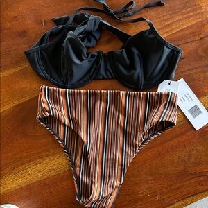 Code B swimsuit, bikini top and bottom